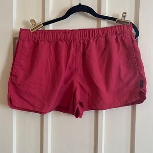 Pink Patagonia shorts